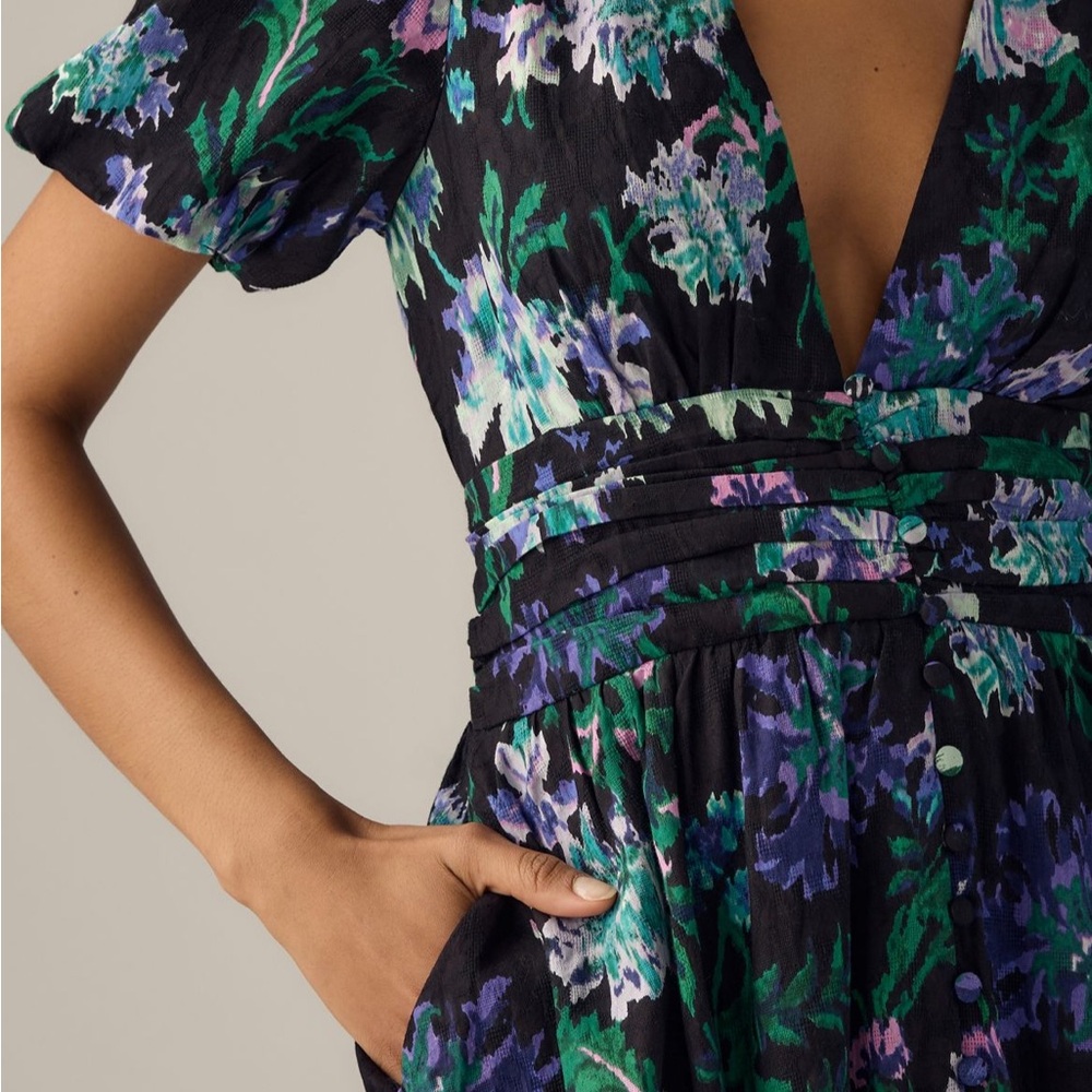 Anthropologie / Katerina Button-Front Dress